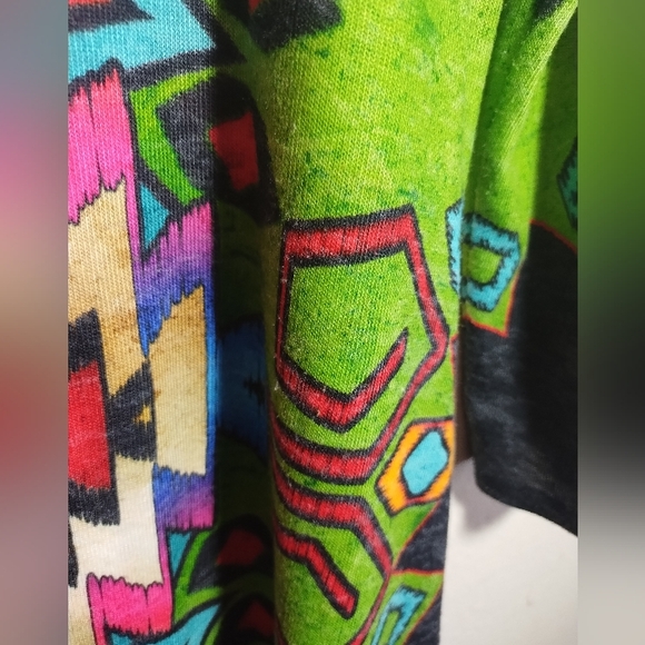Amma Tunic Top Knit Boho Aztec Southwestern Comfy - Picture 8 of 16